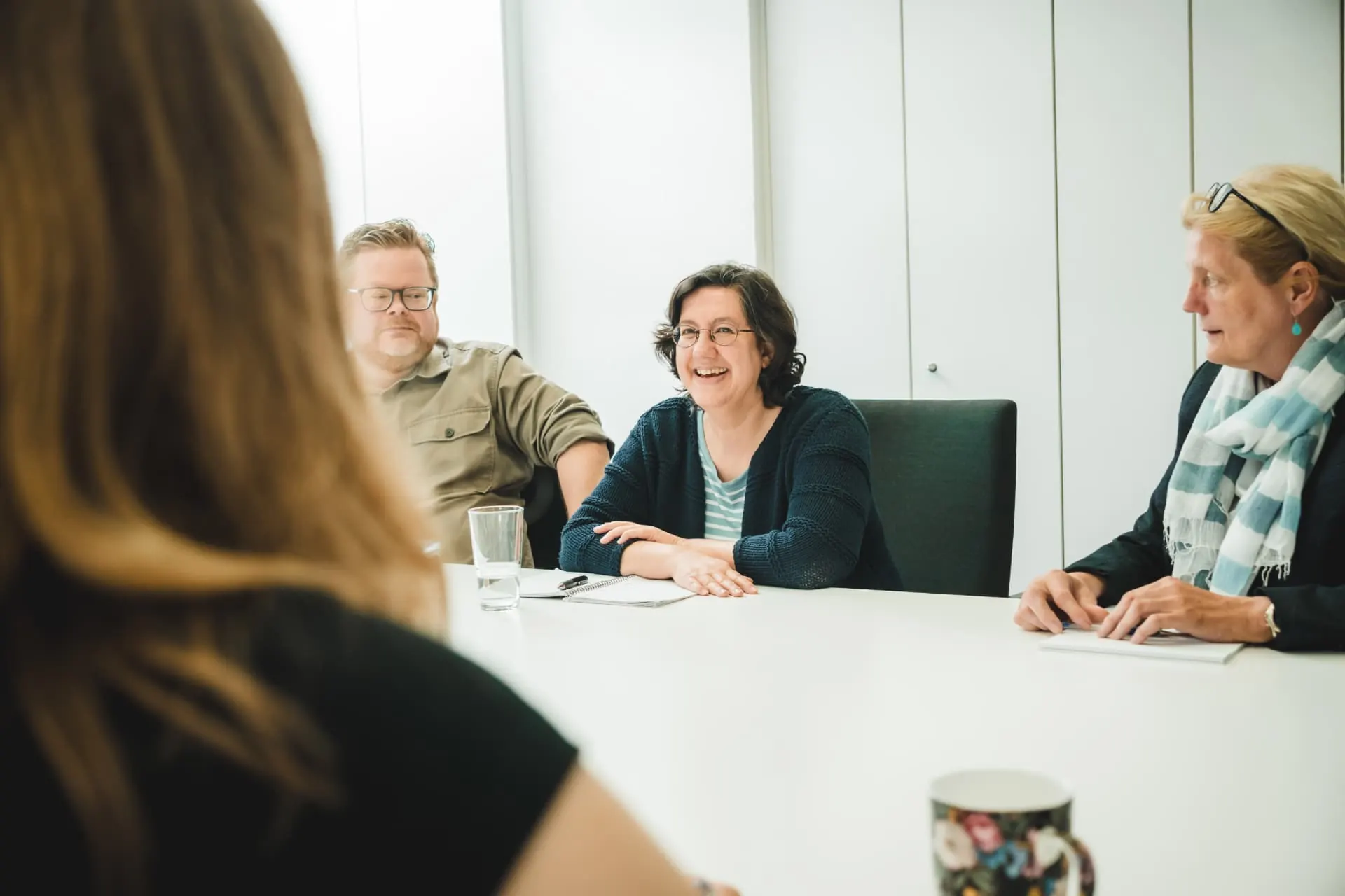 Teamgespräch bei BDS HEIER in Hamburg